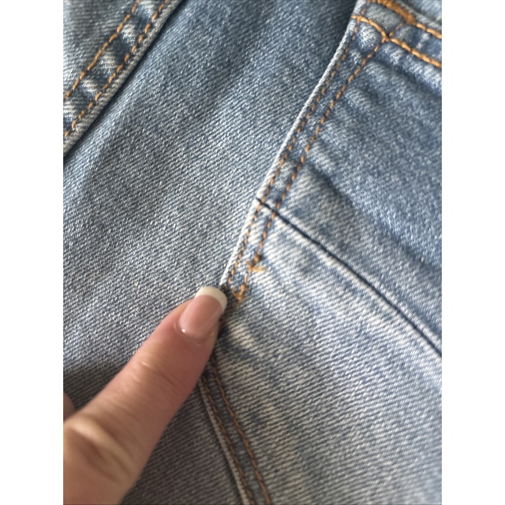 Driftwood Charlee High Rise Crop Wide Leg Jeans Size 27 Boho Buttonfly Womens - Picture 14 of 14